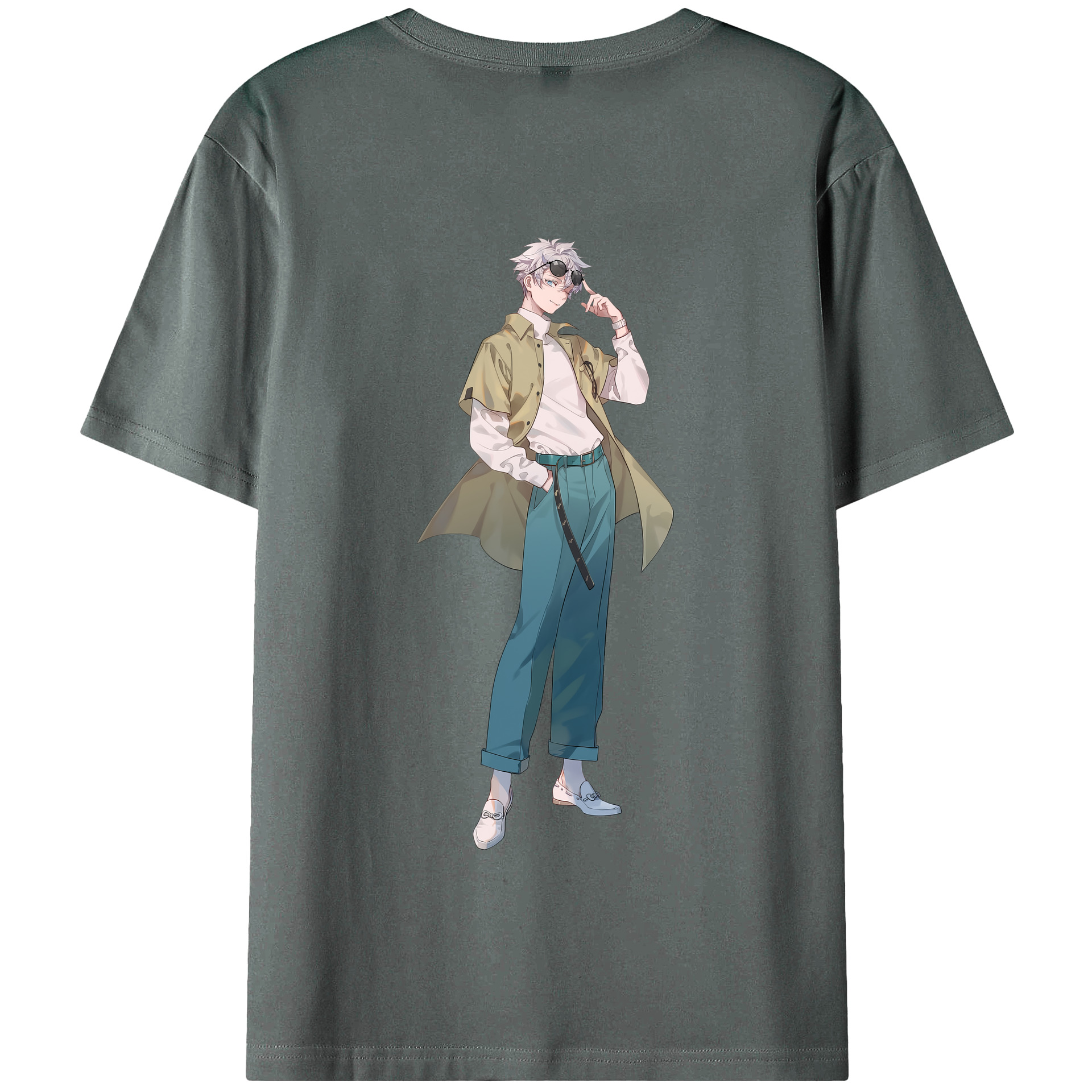 （画像用） 呪術廻戦 Jujutsu Kaisen 綿100％半袖Tシャツ（背面プリント）